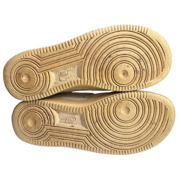 Nike Air Force 1 307109-116 Women's White Leather Sneaker Shoes Size 7.5 - Picture 7 of 7